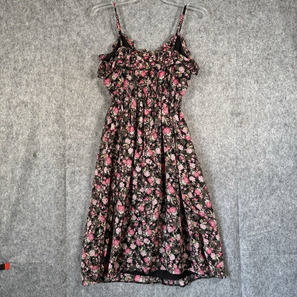 Candies Y2K Floral Dress Size Medium Fairycore Ruffle‎ Spaghetti Strap Babydoll - Picture 3 of 13